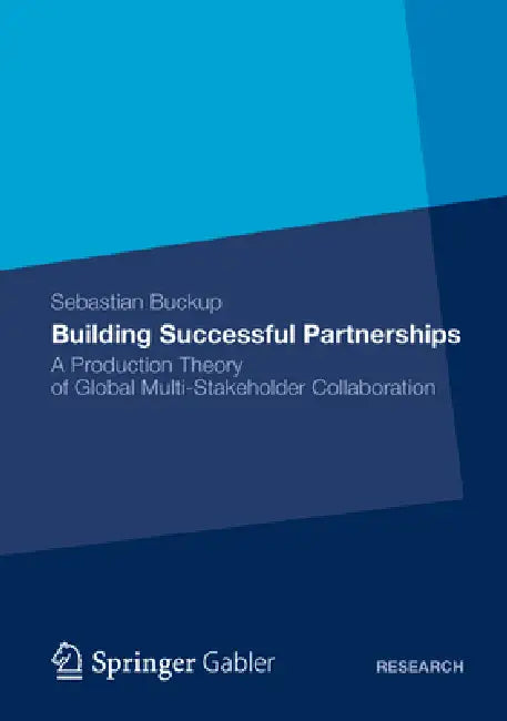 Buy Building Successful Partnerships (English, Sebastian Buckup) — BookShops.in