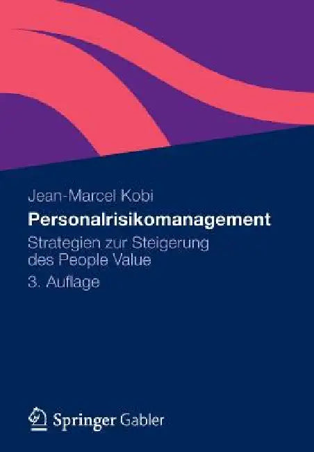 Buy Personalrisikomanagement (English, Jean-Marcel Kobi) — BookShops.in