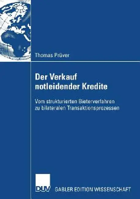 Buy Der Verkauf Notleidender Kredite (English, Thomas Prüver | Prof Dr Thomas a. Lange) — BookShops.in