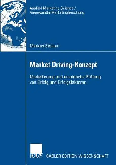 Buy Market Driving-Konzept (English, Markus Stolper | Prof Dr Hartmut H. Holzmüller) — BookShops.in