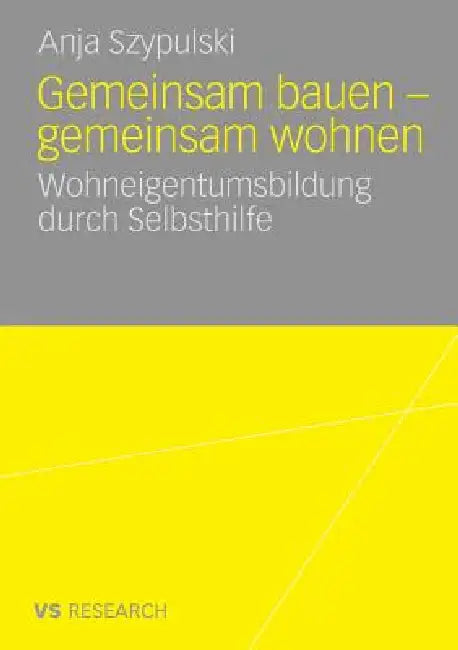 Buy Gemeinsam Bauen - Gemeinsam Wohnen (English, Anja Szypulski) β BookShops.in