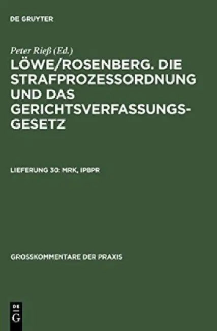 Buy Mrk, Ipbpr (English, Walter Gollwitzer) — BookShops.in