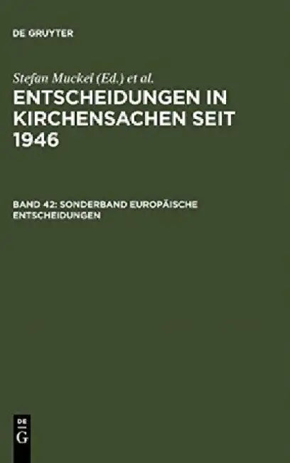 Buy Sonderband Europaische Entscheidungen (English, Carl J. Hering) โ BookShops.in