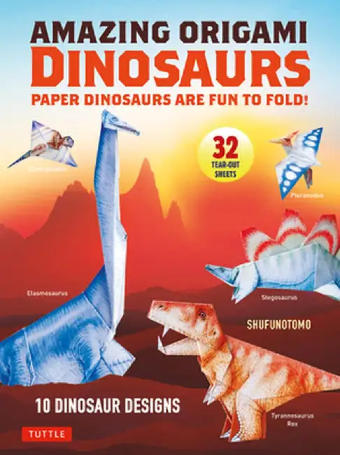 Buy Amazing Origami Dinosaurs (English, Shufunotomo Co Ltd) — BookShops.in