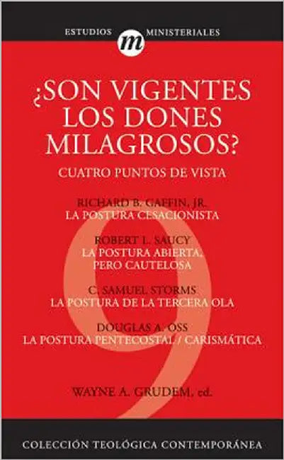 Buy La Son Vigentes los Dones Milagrosos? (English, Wayne A. Grudem) — BookShops.in