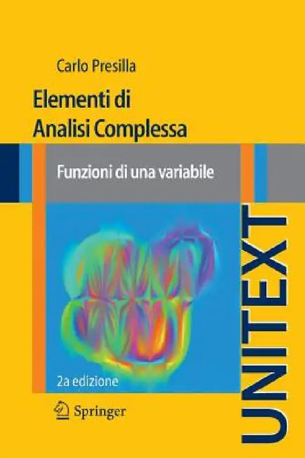 Buy Elementi Di Analisi Complessa (English, Carlo Presilla) — BookShops.in