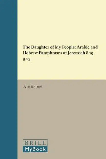Buy The Daughter of My People (English, Alan D. Corré) — BookShops.in