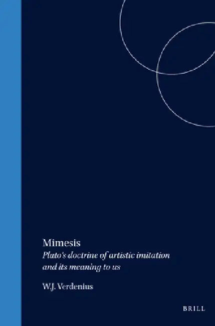 Buy Mimesis (English, Verdenius) — BookShops.in