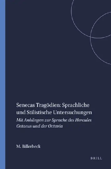 Buy Senecas Tragödien (English, Margarethe Billerbeck) — BookShops.in
