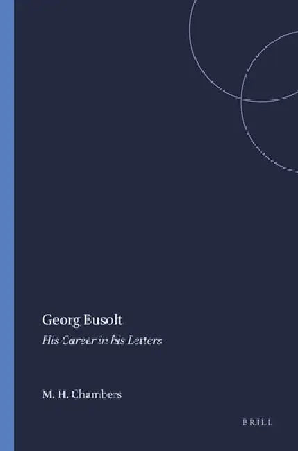 Buy Georg Busolt (English, Mortimer H. Chambers) — BookShops.in
