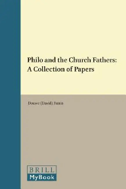 Buy Philo and the Church Fathers (English, Runia) — BookShops.in