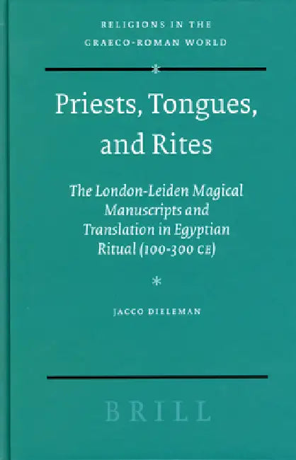 Buy Priests, Tongues, and Rites (English, Jacco Dieleman) — BookShops.in