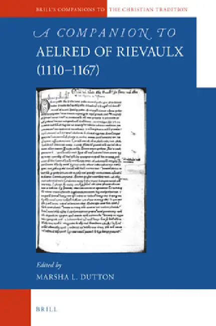 Buy A Companion to Aelred of Rievaulx (1110-1167) (English, Marsha Dutton) — BookShops.in