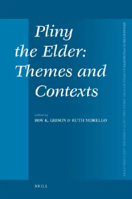 Buy Pliny the Elder (English, Roy Gibson | Ruth Morello) — BookShops.in