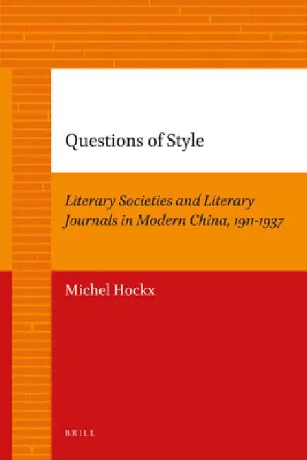 Buy Questions of Style (English, Michel Hockx) — BookShops.in