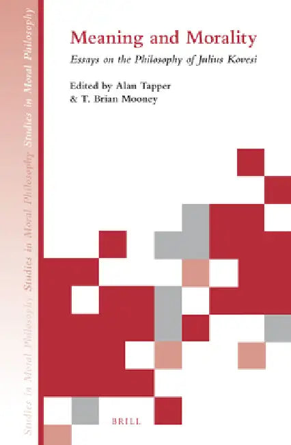 Buy Meaning and Morality (English, Alan Tapper | T. Brian Mooney) — BookShops.in