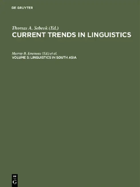 Linguistics in South Asia (English, Murray B. Emeneau | Charles A. Fergusson) view 4
