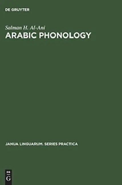 Buy Arabic Phonology (English, Salman H. Al-Ani) — BookShops.in