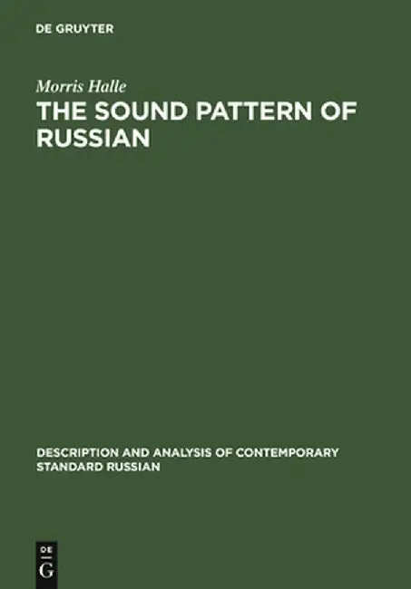Buy The Sound Pattern of Russian (English, Morris Halle) — BookShops.in