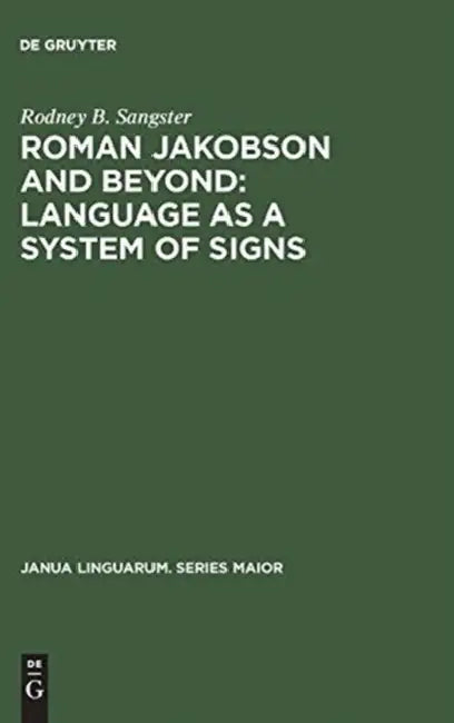 Buy Roman Jakobson and Beyond (English, Rodney B. Sangster) — BookShops.in
