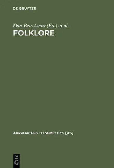 Buy Folklore (English, Dan Ben-Amos | Kenneth S. Goldstein) — BookShops.in