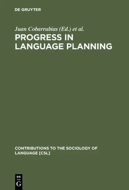 Buy Progress in Language Planning (English, Juan Cobarrubias) — BookShops.in