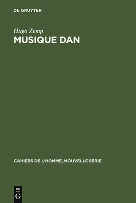 Buy Musique Dan (English, Hugo Zemp) — BookShops.in