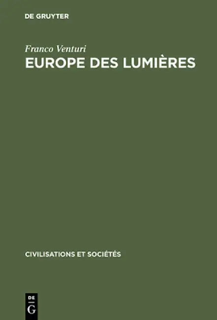 Buy Europe Des Lumi'res (English, Franco Venturi) — BookShops.in