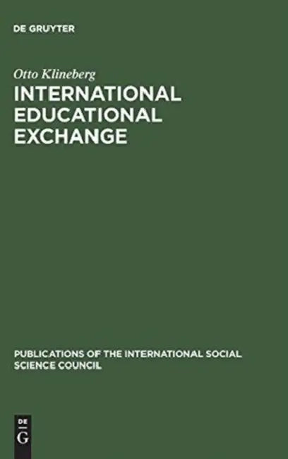 Buy International Educational Exchange (English, Otto Klineberg) — BookShops.in