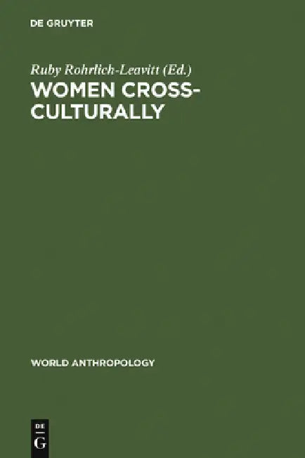 Buy Women Cross-Culturally (English, Ruby Rohrlich-Leavitt) — BookShops.in