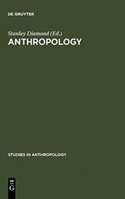 Buy Anthropology (English, Stanley Diamond) โ BookShops.in