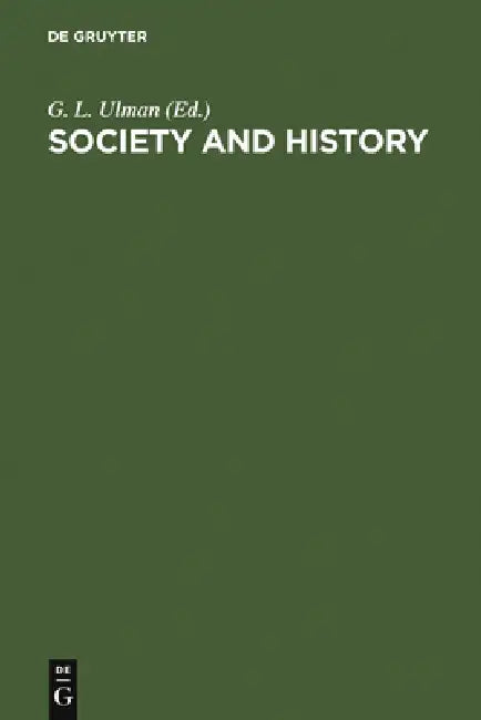 Buy Society and History (English, G. L. Ulman) — BookShops.in