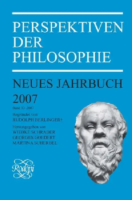 Buy Perspektiven der Philosophie (English, Wiebke Schrader | Georges Goedert | Martina Scherbel) — BookShops.in