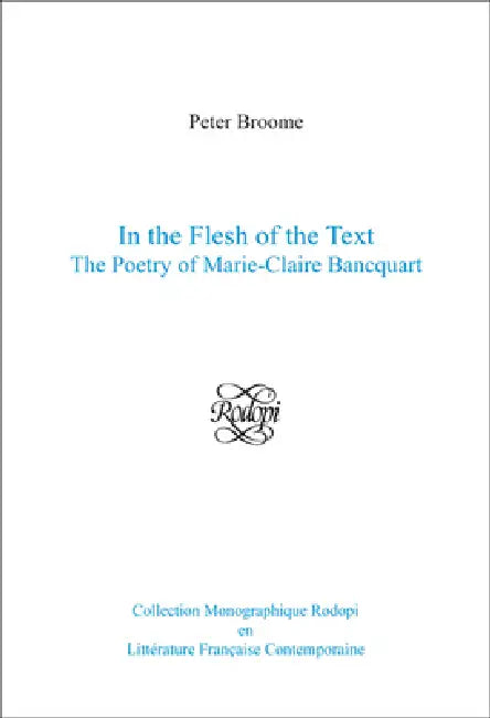 Buy In the Flesh of the Text (English, Peter Broome) — BookShops.in