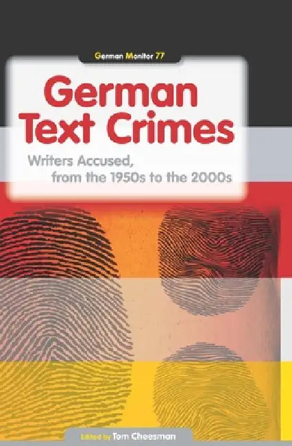 Buy German Text Crimes (English, Tom Cheesman) — BookShops.in