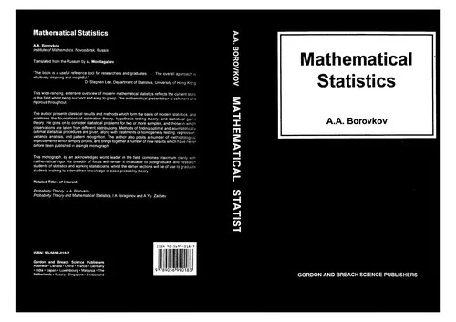 Buy Mathematical Statistics (English, A. A. Borokov) — BookShops.in