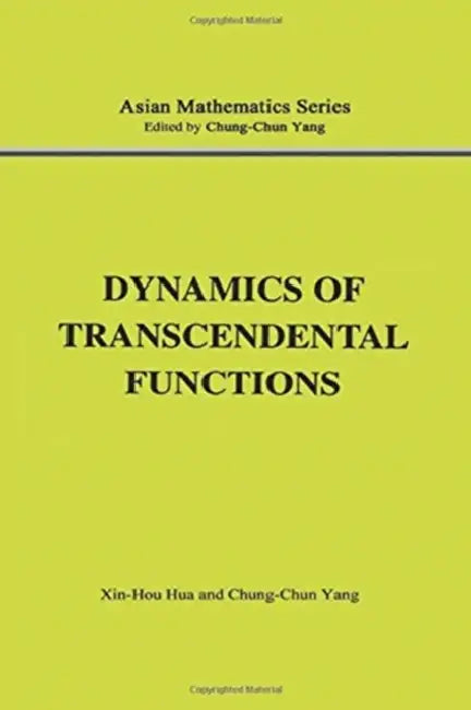 Buy Dynamics of Transcendental Functions (English, Xin-Hou Hua | Chung-Chun Yang) — BookShops.in