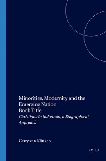 Buy Minorities, Modernity and the Emerging Nation (English, G. Van Klinken) — BookShops.in