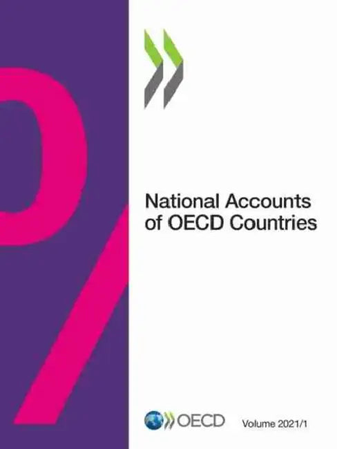 Buy National Accounts of OECD Countries, Volume 2021 Issue 1 (English, Oecd) — BookShops.in