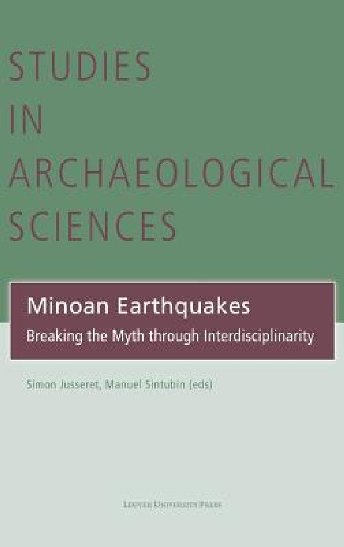 Buy Minoan Earthquakes (English, Simon Jusseret | Manuel Sintubin) — BookShops.in