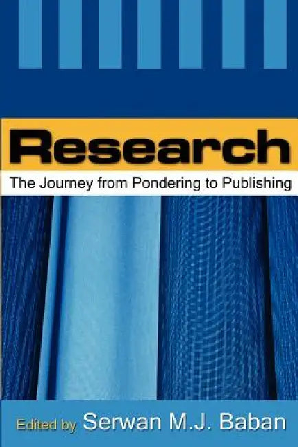 Buy Research (English, Serwan M. J. Baban) — BookShops.in