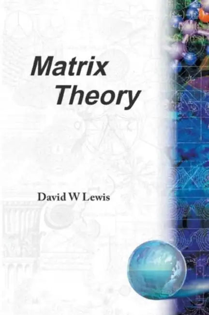 Buy Matrix Theory (English, David Lewis) — BookShops.in