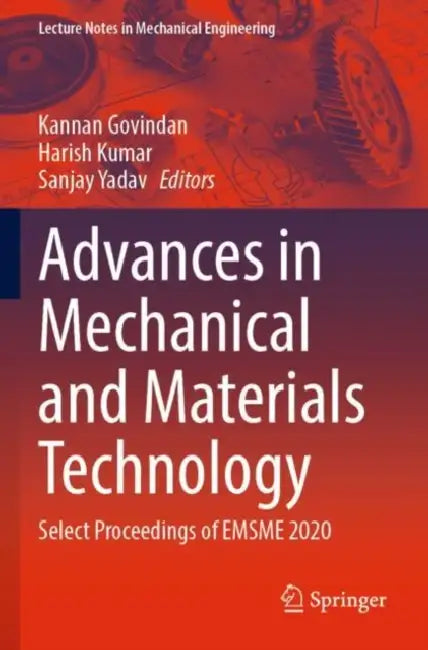 Buy Advances in Mechanical and Materials Technology (English, Kannan Govindan) — BookShops.in
