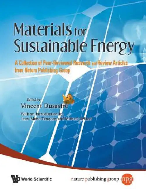 Buy Materials for Sustainable Energy (English, Dusastre Vincent) — BookShops.in