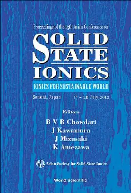 Buy Solid State Ionics (English, Chowdari B V R) — BookShops.in
