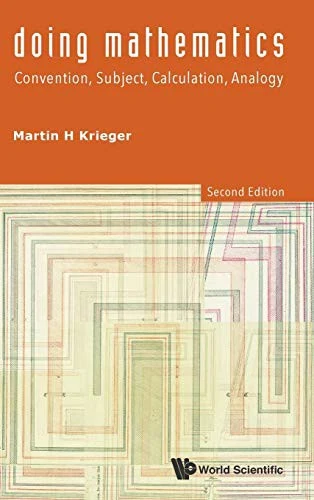 Buy Doing Mathematics (English, Martin H. Krieger) — BookShops.in