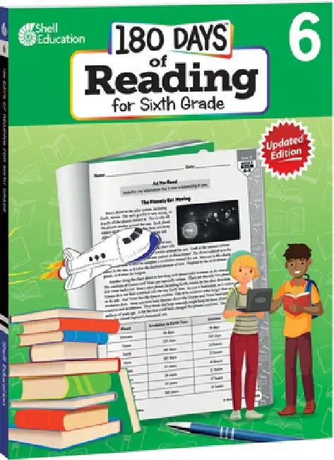 Buy 180 Days of Reading for Sixth Grade, 2nd Edition (English, Joe Rhatigan) — BookShops.in