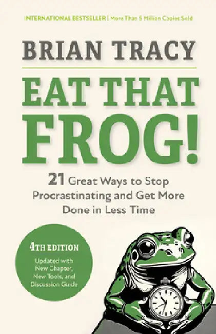 Buy Eat That Frog!, Fourth Edition (English, Brian Tracy) โ BookShops.in